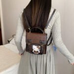 Ita Bag Mini Fake Leather Cute Pin Display