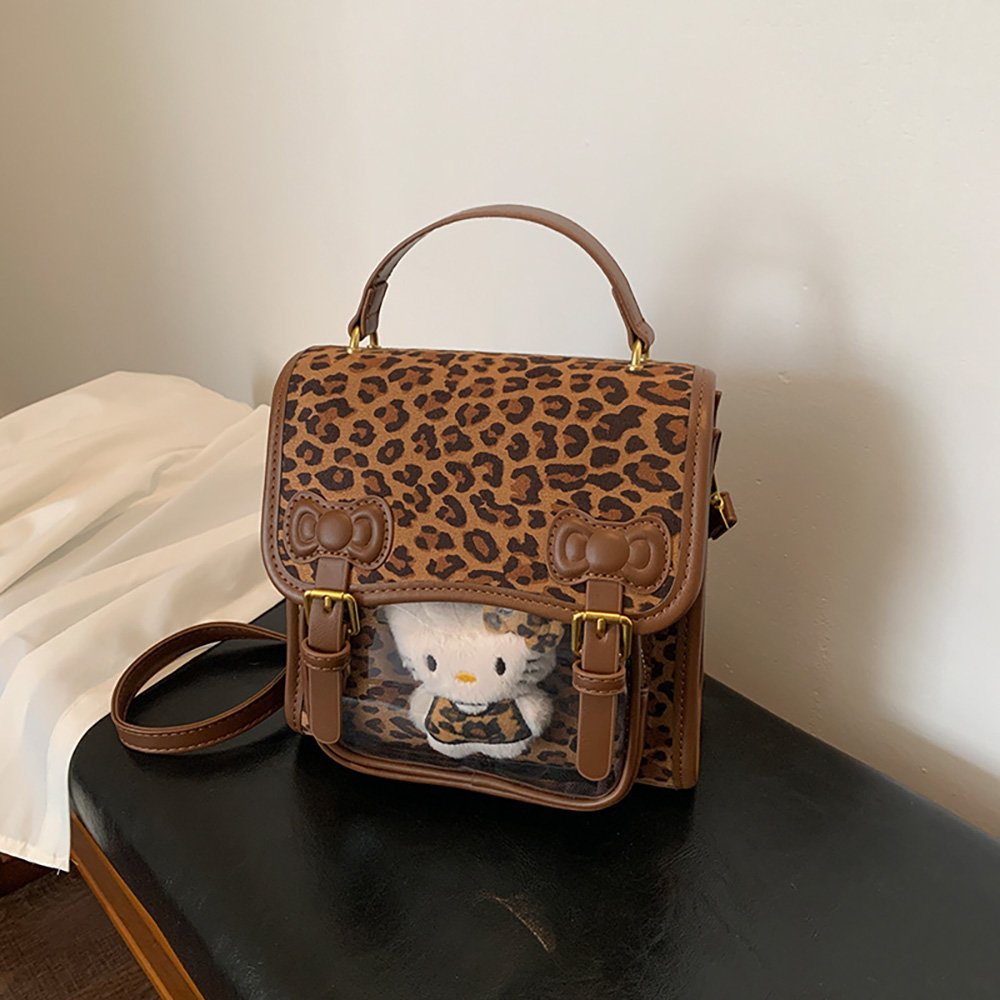 Ita Bag Mini Fake Leather Cute Pin Display