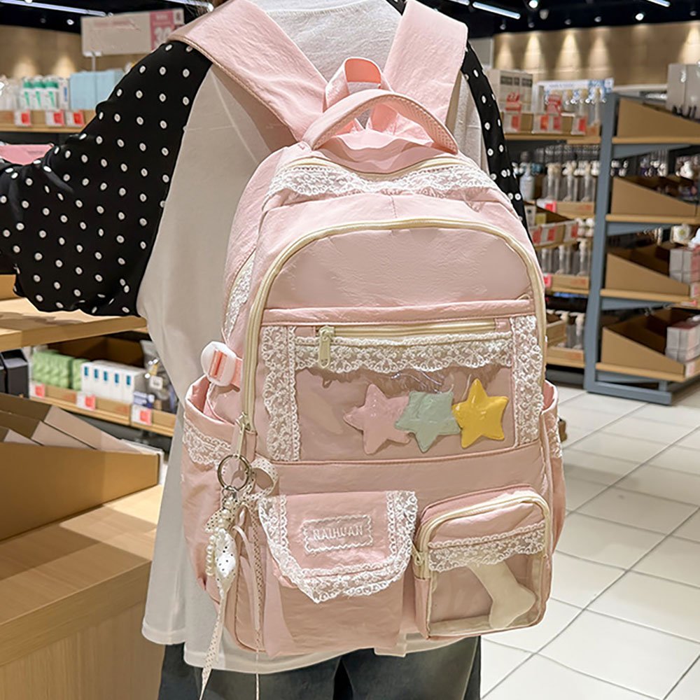 Lace Ita Bag Backpack Comfy Padded Straps