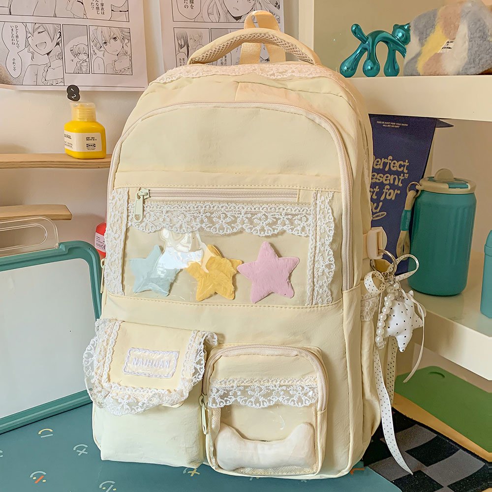 Lace Ita Bag Backpack Comfy Padded Straps