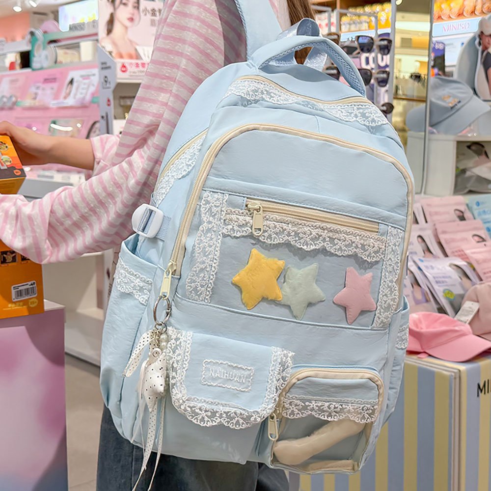 Lace Ita Bag Backpack Comfy Padded Straps