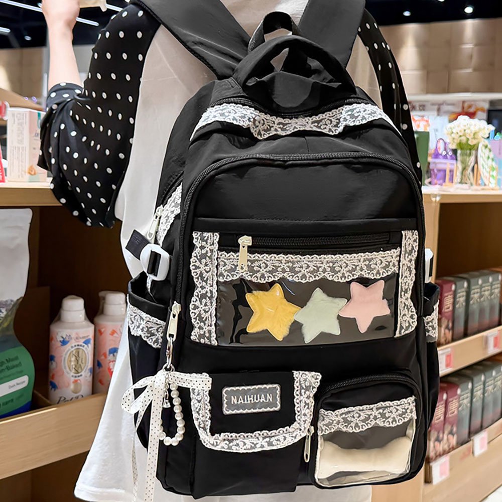 Lace Ita Bag Backpack Comfy Padded Straps