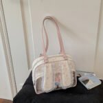 Pink Ita Bag Lace Bunny Ears Large Window