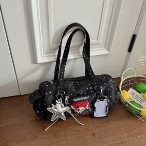 Black Ita Bag Lightweight Large Shoulder Tote