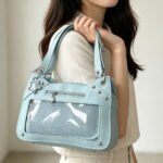 Blue Ita Bag Y2K Punk Shoulder Purse
