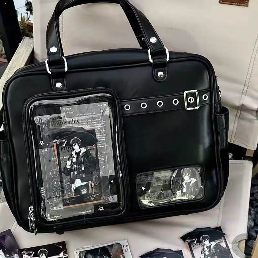 Blue Itabag Crossbody Japanese Messenger Bag