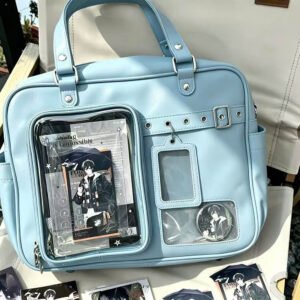 Blue Itabag Crossbody Japanese Messenger Bag