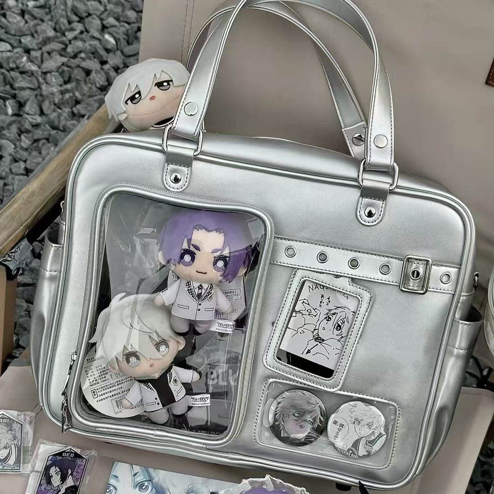 Blue Itabag Crossbody Japanese Messenger Bag