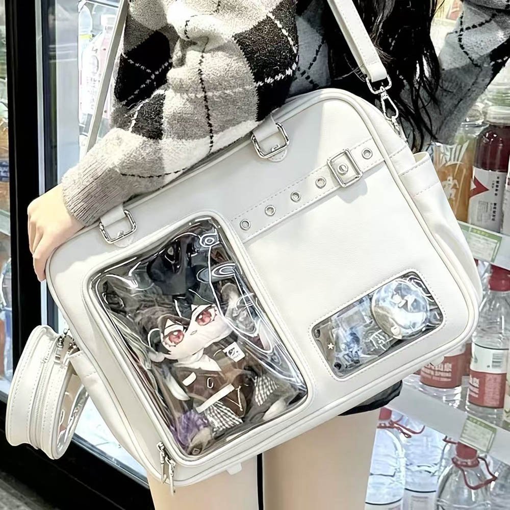 Blue Itabag Crossbody Japanese Messenger Bag
