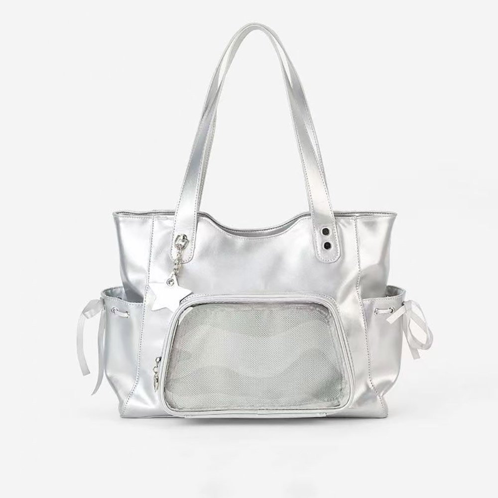 Clear Window Black Ita Bag Crossbody