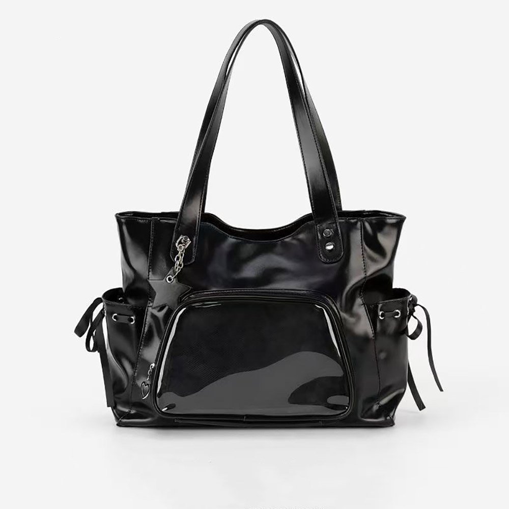 Clear Window Black Ita Bag Crossbody