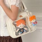 Ita Bag Crossbody Double Sided JK Clear Tote
