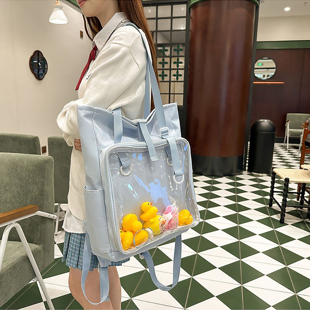 Itabag Crossbody Shoulder Bag with Clear Window